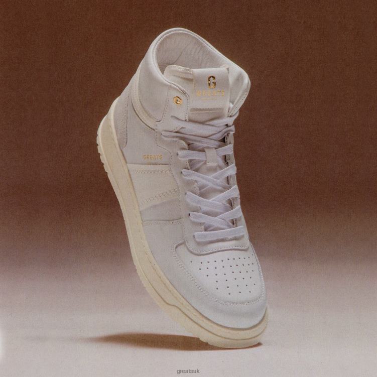 shoes_zlxpd112_greats_blanco_the_st_james_high.jpg Shoes ZLXPD112 GREATS Blanco The St. James High - Image 1