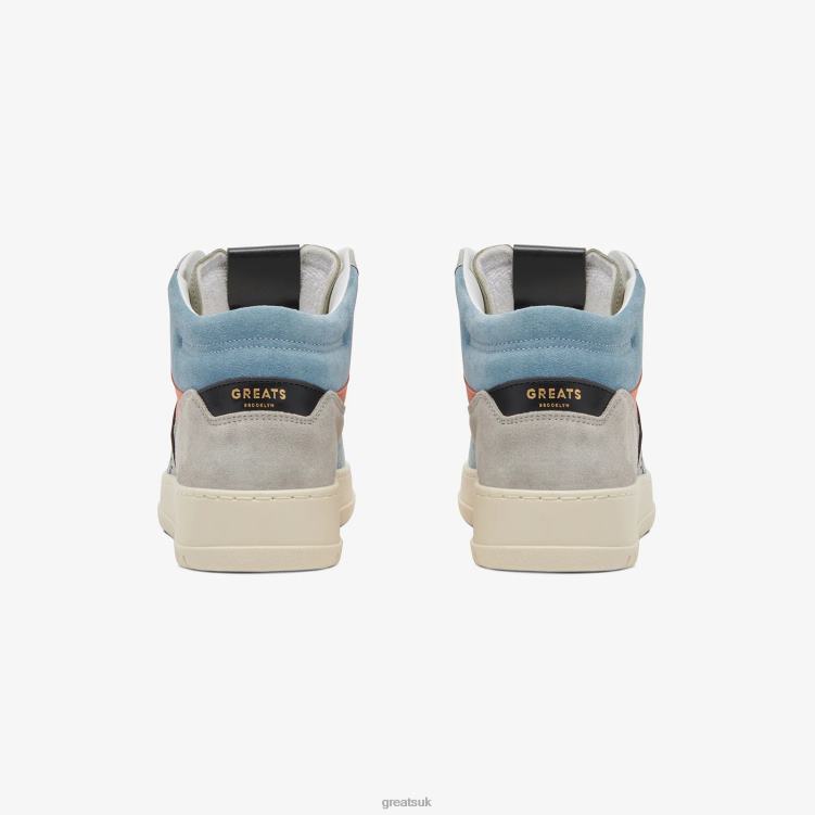 Shoes ZLXPD117 GREATS Vintage Blue The St. James Mid - Image 3