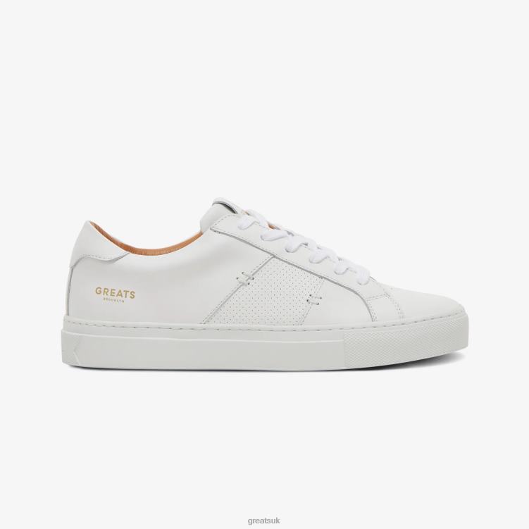 shoes_zlxpd125_greats_blanco_the_royale_2_0_perforated.jpg Shoes ZLXPD125 GREATS Blanco The Royale 2.0 Perforated - Image 1