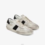 Shoes ZLXPD139 GREATS White Black The Charlie Distressed - Image 2