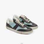 Shoes ZLXPD140 GREATS Blue Multi The Charlie Distressed - Image 3