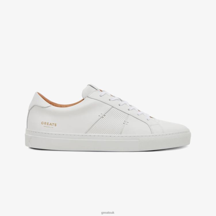 shoes_zlxpd14_greats_blanco_the_royale_2_0_perforated.jpg Shoes ZLXPD14 GREATS Blanco The Royale 2.0 Perforated - Image 1
