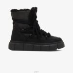 Shoes ZLXPD159 GREATS Triple Black The Madison Boot