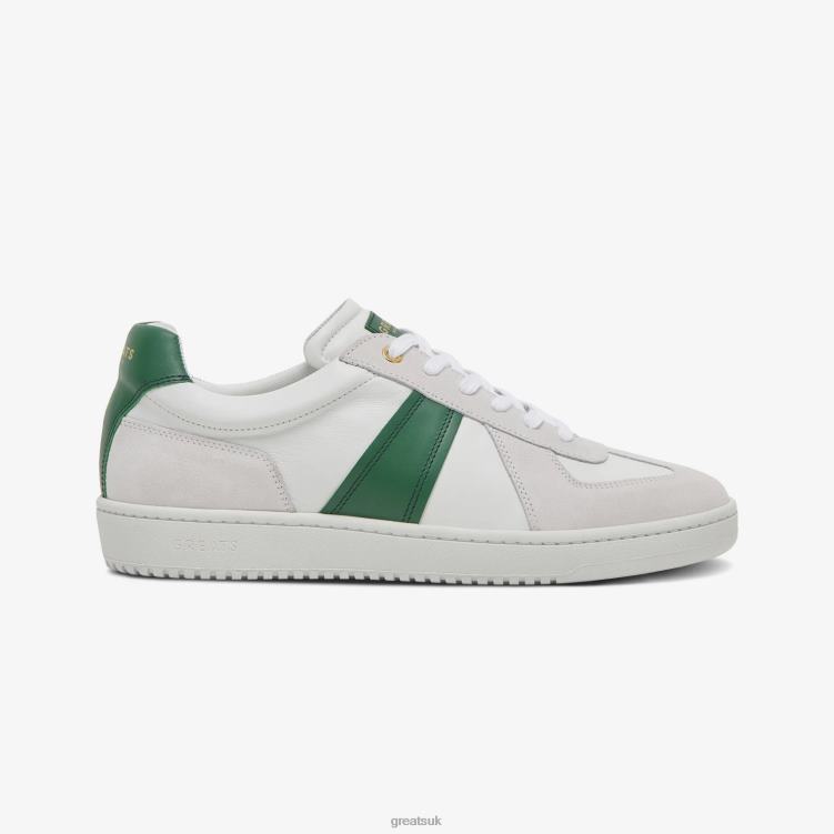 shoes_zlxpd22_greats_blanco_green_the_gat_sneaker.jpg Shoes ZLXPD22 GREATS Blanco Green The GAT Sneaker - Image 1