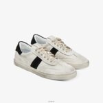 Shoes ZLXPD33 GREATS White Black The Charlie Distressed - Image 3