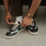 Shoes ZLXPD34 GREATS Blue Multi The Charlie Distressed - Image 2