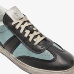 Shoes ZLXPD34 GREATS Blue Multi The Charlie Distressed - Image 5