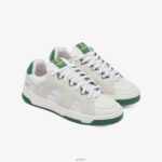 Shoes ZLXPD47 GREATS Blanco Green The Cooper Low Skate - Image 2