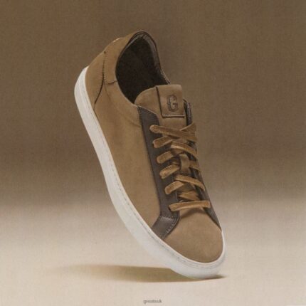 Shoes ZLXPD49 GREATS Mocha Black The Reign