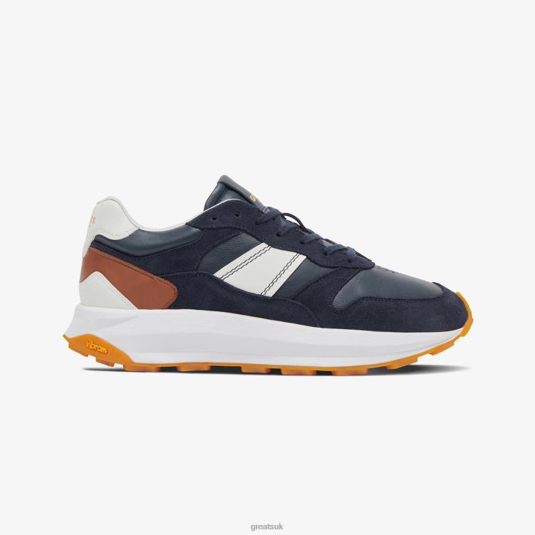 shoes_zlxpd4_greats_navy_the_brc_runner.jpg Shoes ZLXPD4 GREATS Navy The BRC Runner - Image 1