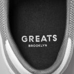Shoes ZLXPD51 GREATS Grey White The Royale Knit - Image 6