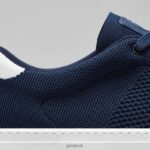 Shoes ZLXPD52 GREATS Navy White The Royale Knit - Image 5