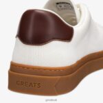 Shoes ZLXPD55 GREATS White Gum The Royale Knit - Image 5