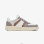 Shoes ZLXPD56 GREATS Brown Grey The St. James Low - Image 2