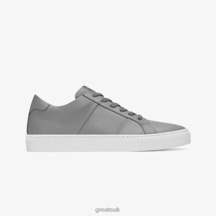 Shoes ZLXPD57 GREATS Ash Grey The Royale