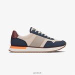 Shoes ZLXPD61 GREATS Navy Multi The McCarren