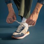 Shoes ZLXPD61 GREATS Navy Multi The McCarren - Image 5