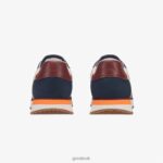 Shoes ZLXPD61 GREATS Navy Multi The McCarren - Image 6