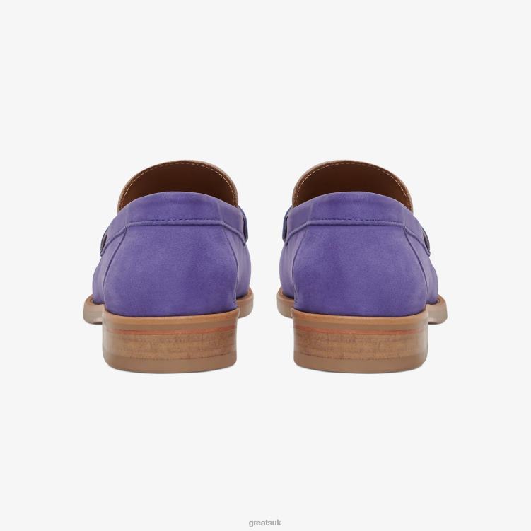 Shoes ZLXPD67 GREATS Vintage Blue The Essex Penny Loafer - Image 3
