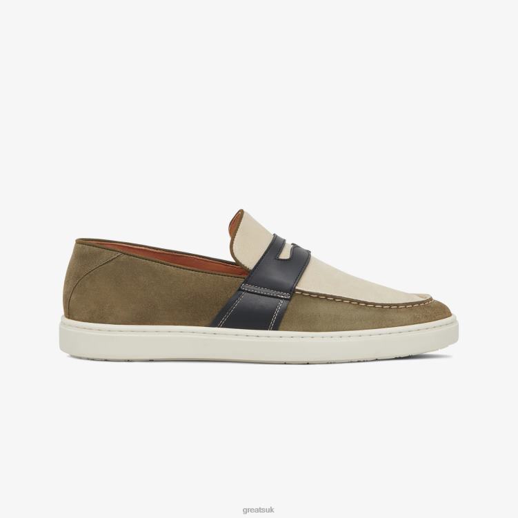 shoes_zlxpd70_greats_cargo_multi_the_paros_penny_loafer.jpg Shoes ZLXPD70 GREATS Cargo Multi The Paros Penny Loafer - Image 1