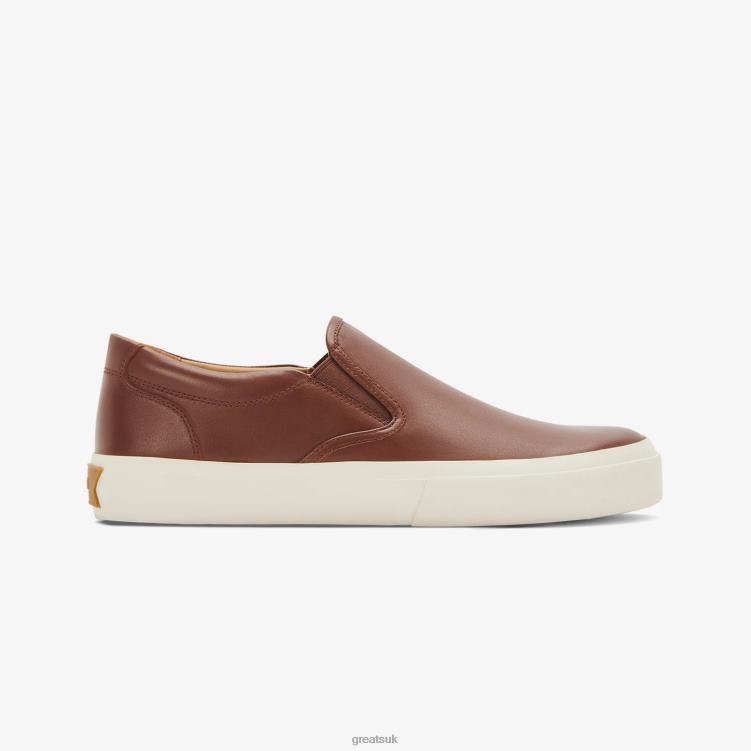 shoes_zlxpd72_greats_dark_brown_the_wooster_leather.jpg Shoes ZLXPD72 GREATS Dark Brown The Wooster Leather - Image 1