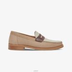 Shoes ZLXPD76 GREATS Sand Multi The Essex Penny Loafer