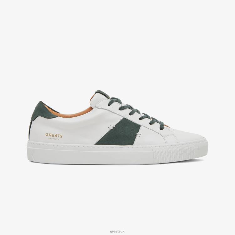 shoes_zlxpd7_greats_blanco_green_the_royale_2_0.jpg Shoes ZLXPD7 GREATS Blanco Green The Royale 2.0 - Image 1