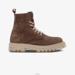 Shoes ZLXPD81 GREATS Brown The Bowery Boot