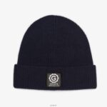 Accessories ZLXPD108 GREATS Navy Wool The Beanie