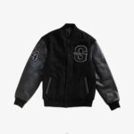 Apparel ZLXPD98 GREATS Black The Varsity Bomber