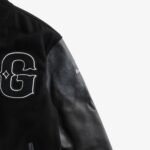 Apparel ZLXPD98 GREATS Black The Varsity Bomber - Image 4
