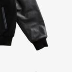 Apparel ZLXPD98 GREATS Black The Varsity Bomber - Image 5