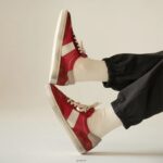 Shoes ZLXPD143 GREATS Red The Charlie Distressed - Image 9