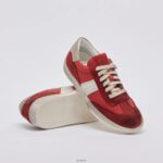 Shoes ZLXPD143 GREATS Red The Charlie Distressed - Image 10