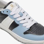Shoes ZLXPD146 GREATS Blue Multi The JMZ Court - Image 4