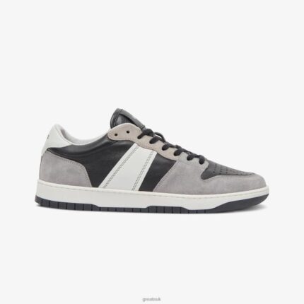 Shoes ZLXPD1 GREATS Black Grey The JMZ Court