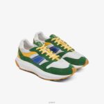 Shoes ZLXPD3 GREATS Green Multi The BRC Runner - Image 2