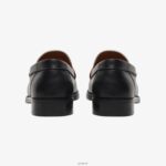 Shoes ZLXPD65 GREATS Retro Red Black The Essex Penny Loafer - Image 4