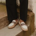 Shoes ZLXPD66 GREATS Sand Multi The Essex Penny Loafer - Image 5