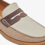 Shoes ZLXPD66 GREATS Sand Multi The Essex Penny Loafer - Image 7