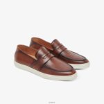 Shoes ZLXPD73 GREATS Cuoio The Paros Penny Loafer - Image 2