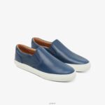 Shoes ZLXPD74 GREATS Navy The Wooster Leather - Image 3