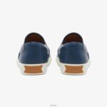Shoes ZLXPD74 GREATS Navy The Wooster Leather - Image 5