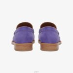 Shoes ZLXPD75 GREATS Vintage Blue The Essex Penny Loafer - Image 3
